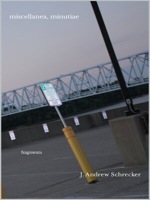 cover image of miscellanea, minutiae
